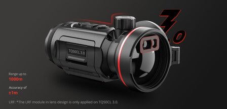 Hikmicro Thunder TQ50CL 3.0 Thermal Clip-on/handheld LRF