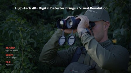 Hikmicro Habrok Pro HQ50LN Warmtebeeld en Dag/Nachtzicht Binocular (940nm)