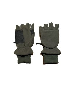 Waidmann Fleece Shooters Mitts Green