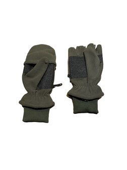 Waidmann Fleece Shooters Mitts Green