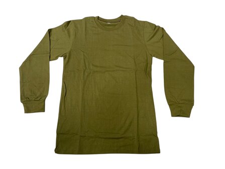 Waidmann Unterw&auml;sche Langarmshirt-Hose-Kombination ​Gr&uuml;n