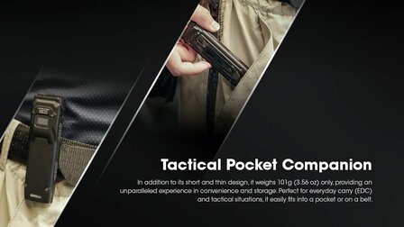 Nitecore EDC23 Rechargeable Flashlight