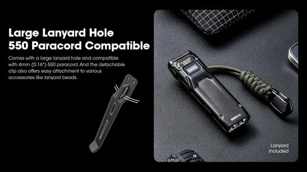 Nitecore EDC23 Rechargeable Flashlight