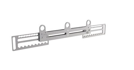 Wildgalgen Flex - Spreidhaak verzinkt, Wildhanger / Wildhaak + 2 S-Haken en Koffer