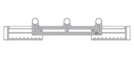 Wildgalgen Flex - Spreidhaak verzinkt, Wildhanger / Wildhaak + 2 S-Haken en Koffer