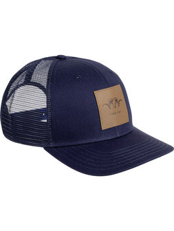 Blaser Leather Badge pet Donker Blauw
