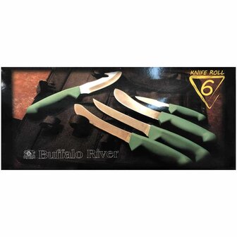 Buffalo River messen set 6 delig