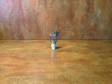 Bottle cork with deer