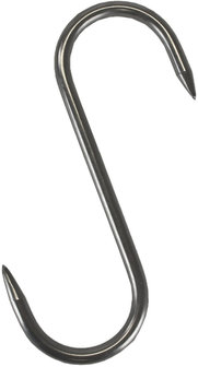 Vleeshaak S-Haak 120/5mm roestvrij 