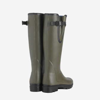 Le Chameau Vierzonord Neoprene Lined boot Lady (Vert Chameau / Donker Groen)