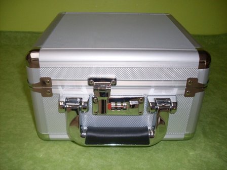 Ammunition case Aluminum Silver