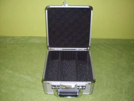 Ammunition case Aluminum Silver