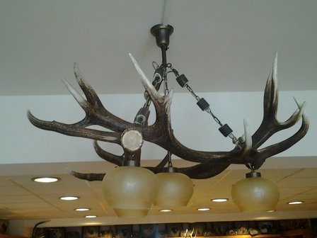 Lampa wisząca Red Deer Triangle 4 lampy