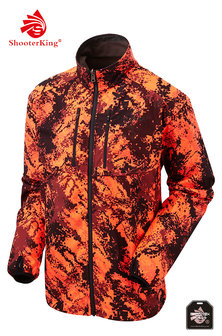 Shooterking - DIGITEX SOFTSHELL JACKET BLAZE/BROWN