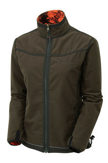 Shooterking - Digitex Softshell Jas Blaze/Bruin (dames)