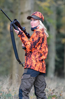 Shooterking - Digitex Softshell Jas Blaze/Bruin (dames)