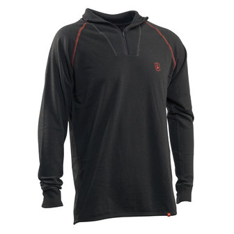 DEERHUNTER Thermo Merino Wol Ondergoed Jersey w. Zip-neck