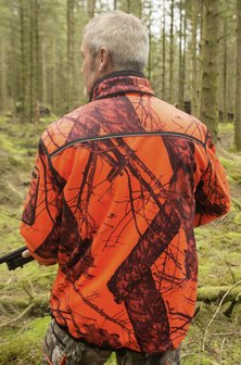 ShooterKing Reversible Softshell Mossy Blaze / Brown