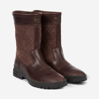 Le Chameau Lady JAMESON Mid Quilted Femme Caramel 