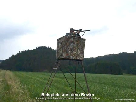 Mirador chasse 3,0m autonome et transportable - A07 - &Eacute;chelles d&#039;aff&ucirc;t