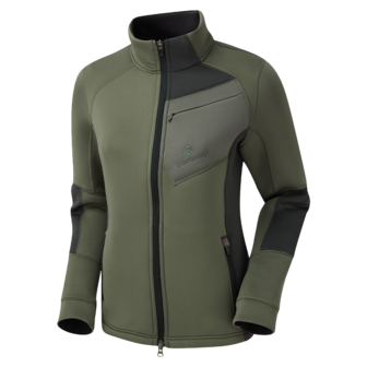 Warm Softshell Vest Groen DAMES / Thermic Jacket Green - SHOOTERKING