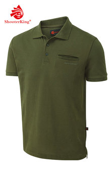 SHOOTERKING Game Polo Shirt Groen