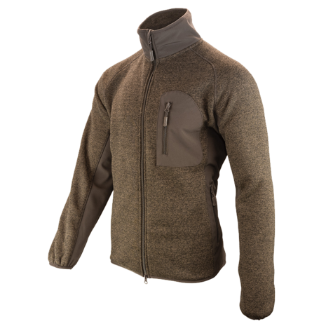 Weardale Knitted Jacket Brown - JACK PYKE