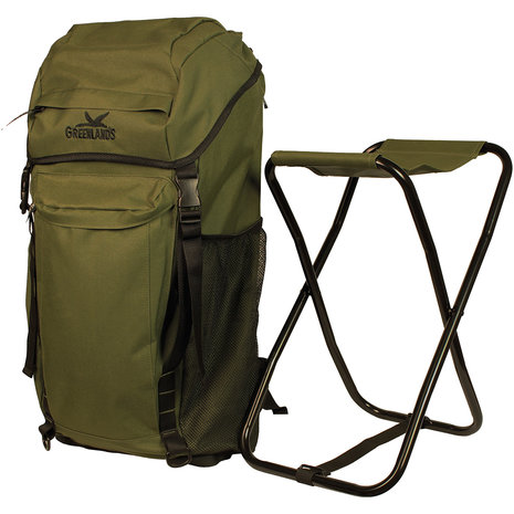 Greenlands Rucksack mit Stuhl