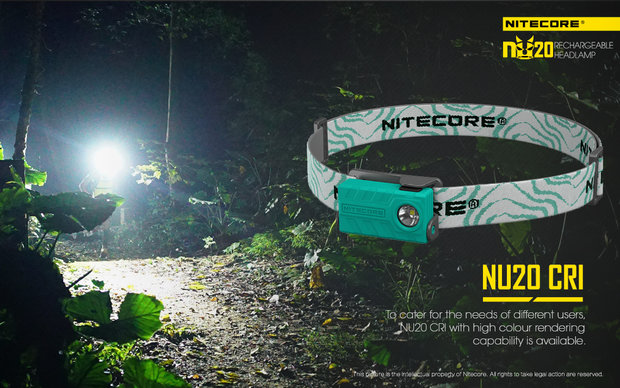 NITECORE NU20 Hoofdlamp