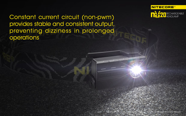 NITECORE NU20 Hoofdlamp