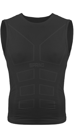 SPRING 2.0 50 SLEEVELESS T-SHIRT IN MESH STRUCTURE / Top Underwear