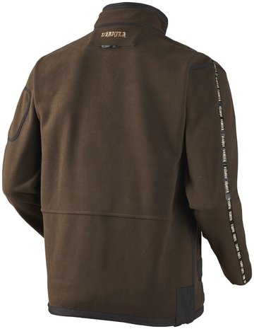 Härkila Kamko fleece jacket - Brown/Red 