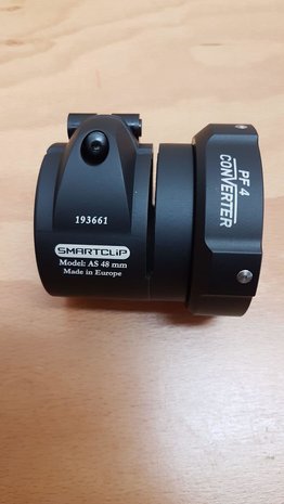 SMARTCLIP PF4 Converter / Connector for Pulsar Forward F(N)135 / F(N)155 / F(N)455 / F(N)455S (4 pins) to M52x0.75 screw thread