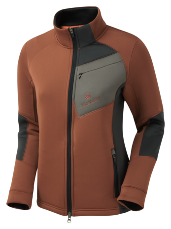 ShooterKing Softshell Thermic Jacket Brick WOMEN