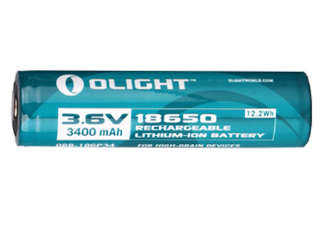 OLIGHT 18650 Oplaadbare Li-ion Batterij / Accu 3,6V - 3400mAh