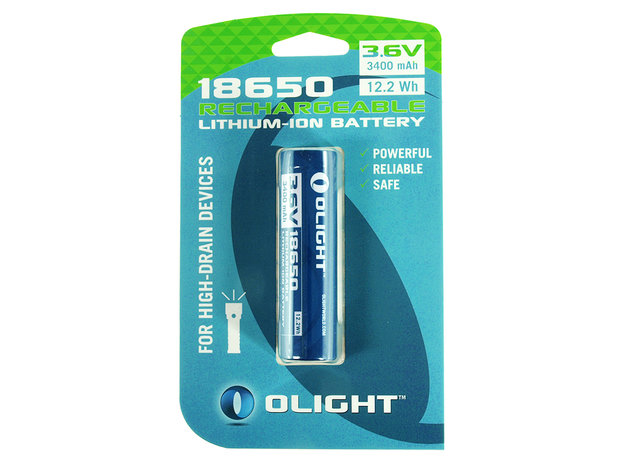 OLIGHT 18650 Oplaadbare Li-ion Batterij / Accu 3,6V - 3400mAh