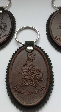 Sleutelhanger Leather Waidmann Logo