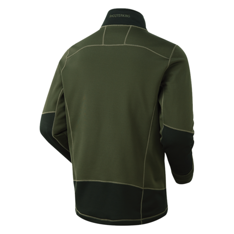 Softshell Vest Groen HEREN / FORTEM WOOL SOFTSHELL Green - SHOOTERKING