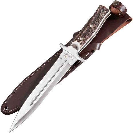 WIld Boar / Deer Knife & Belt Wild Boar Hunter - PARFORCE