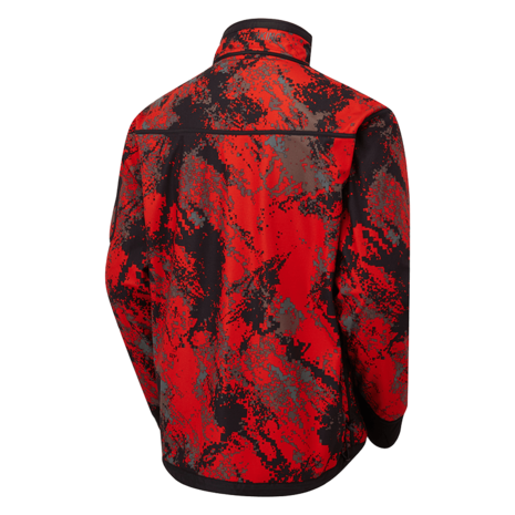 SHOOTERKING Forest Mist Soft Shell Woman Camouflage Red / Willow Green 
