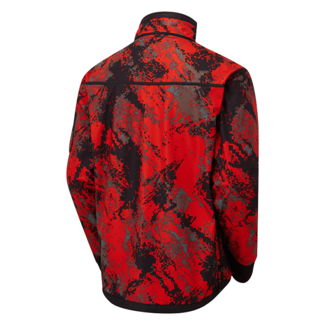 SHOOTERKING Forest Mist Softshell Dames Camouflage Red / Willow Green