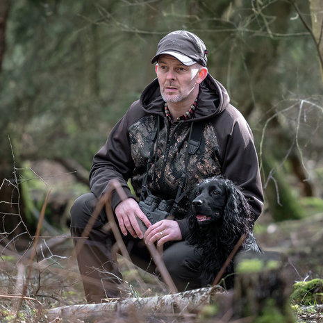 SHOOTERKING HUNTFLEX HOODIE FOREST MIST - Shootex Membrane