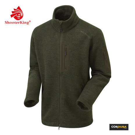 ShooterKing Forest Manteau Laine Vert Hommes