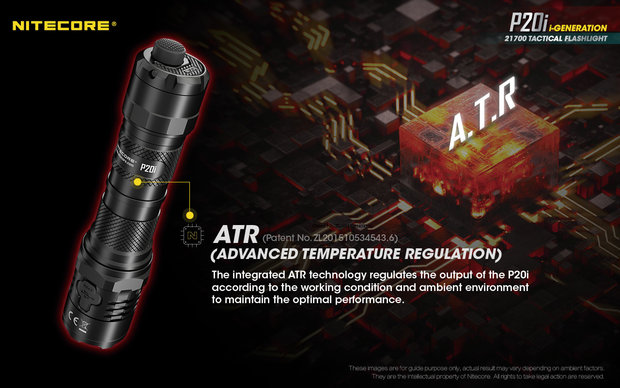 Nitecore P20i Tactische Led Zaklamp Oplaadbaar