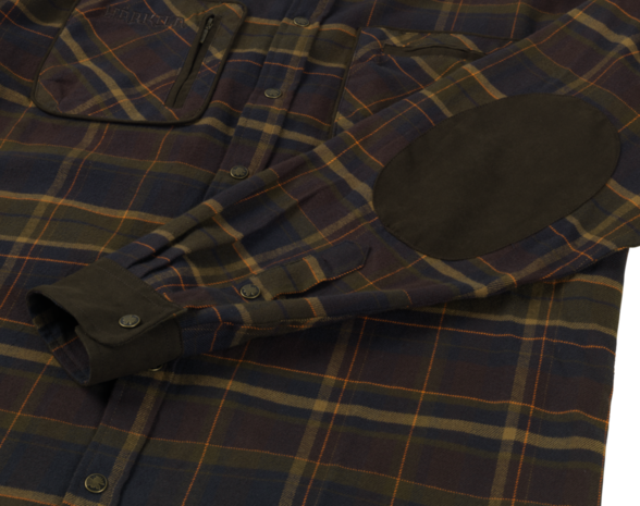 Härkila Pajala Shirt - Mellow brown check