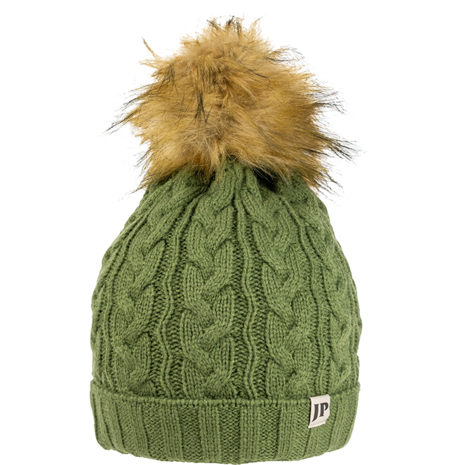 Ladies Cable Knit Bob Hat - Jack Pyke 