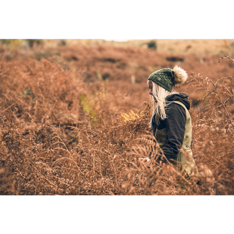 Ladies Cable Knit Bob Hat - Jack Pyke 