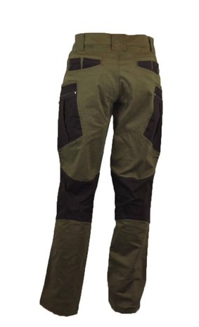 CIT Kalhoty Combi trousers - Olive Green / Slate Brown Herren