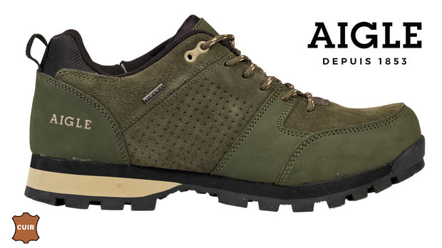 AIGLE Wandelschoen Plutno MTD -  Ultra-light, Waterproof Leather