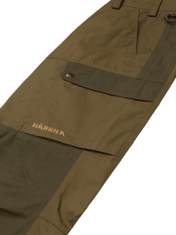 Härkila Asmund trousers - Dark olive / Willow green